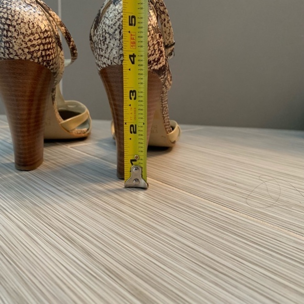 Franco Sarto JIB  snakeskin print heel - Picture 5 of 7